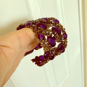 Purple bracelet